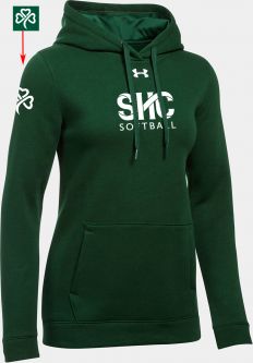 Women's Under Armour Fleece Hoody, Green